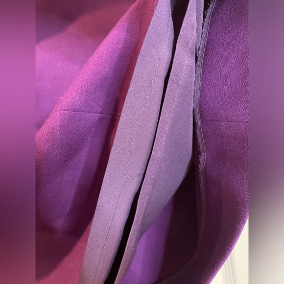 Kate Spade ♠️ 60’s Mod Plum Purple Skirt - Picture 7 of 8